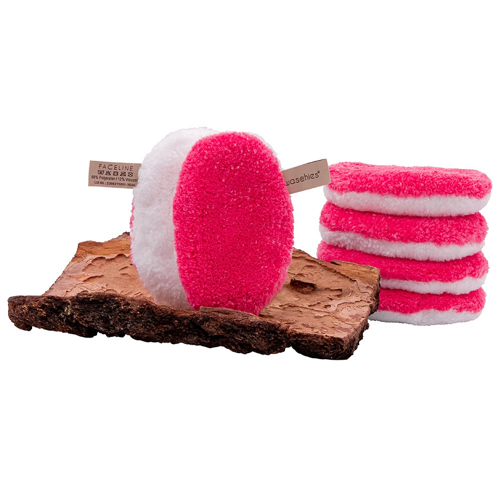 Waschies Abschminkpad Pink 6er-Set