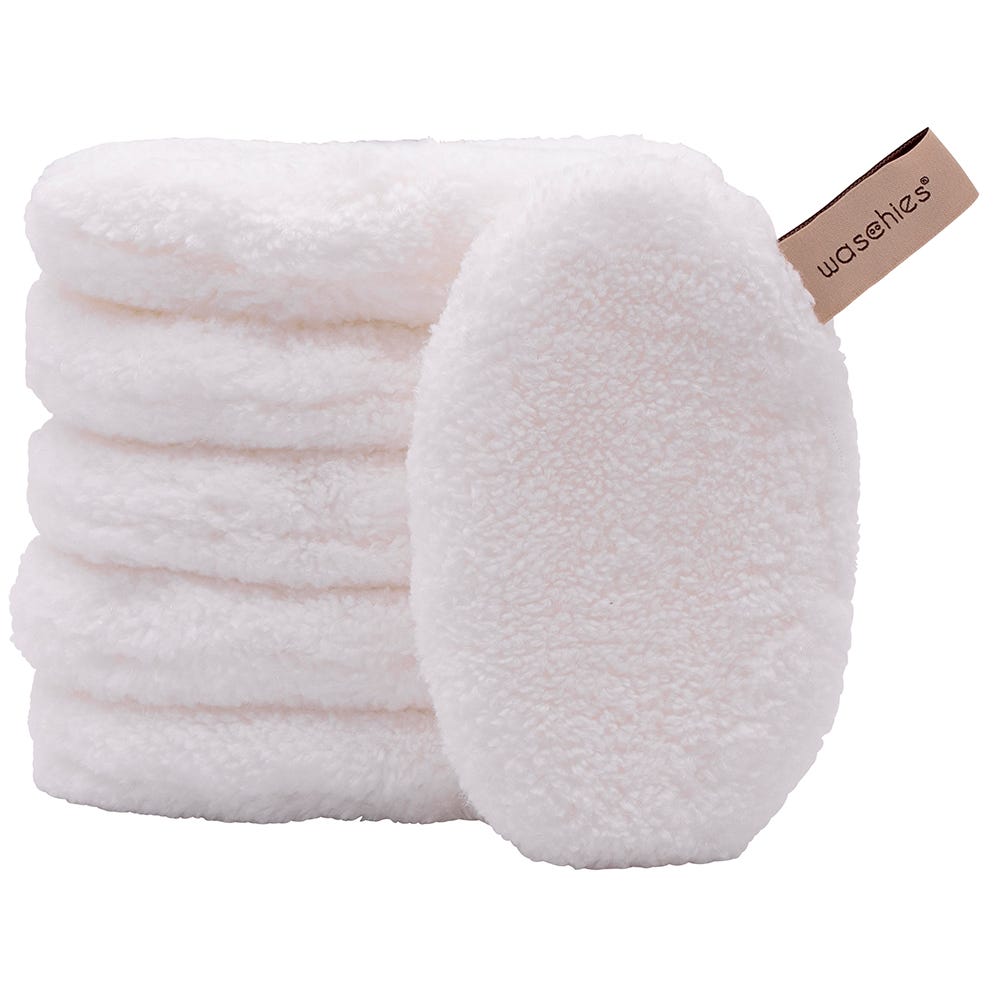Waschies Abschminkpad White 6er-Set