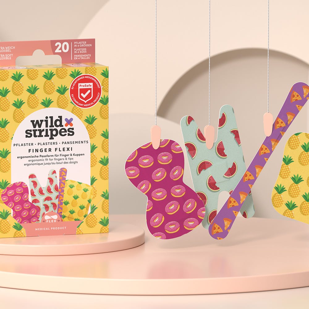 Wild Stripes Finger Flexi Food