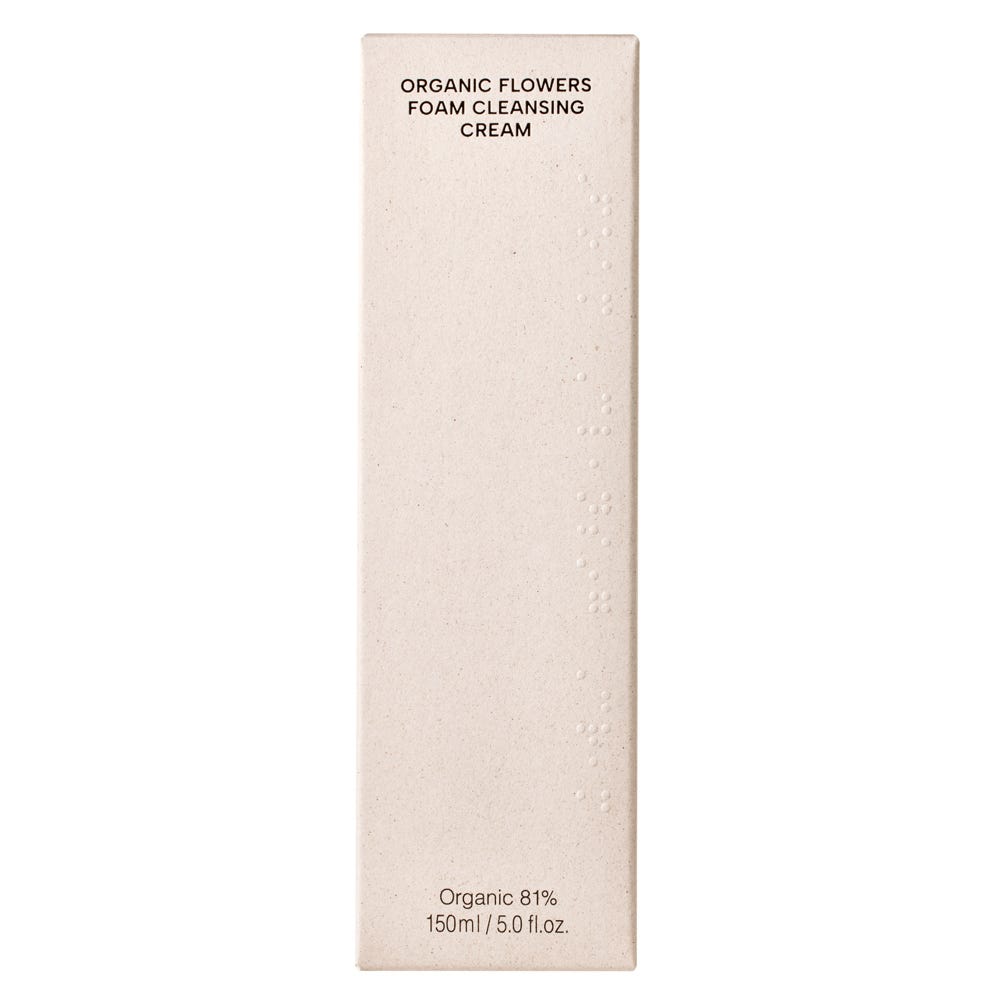 Whamisa Organic Flowers Foam Cleansing Cream 150 ml