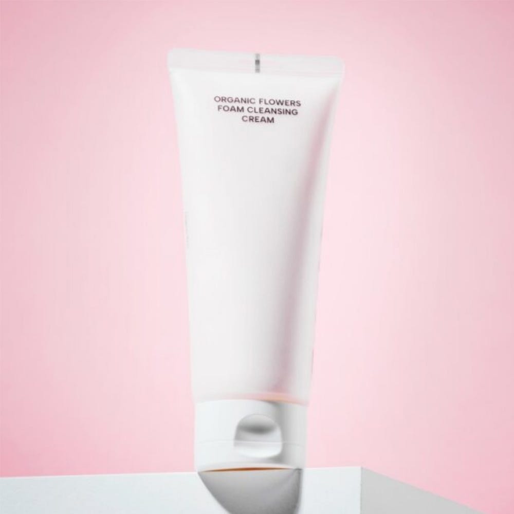 Whamisa Organic Flowers Foam Cleansing Cream 150 ml
