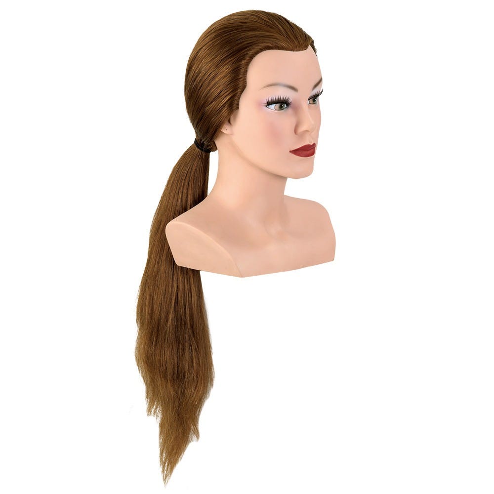 Bergmann Übungskopf Lady Long Mittelblond 60 cm 