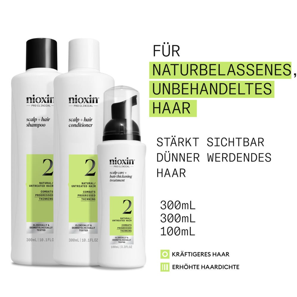 Nioxin Scalp + Hair Thickening System 2 Set