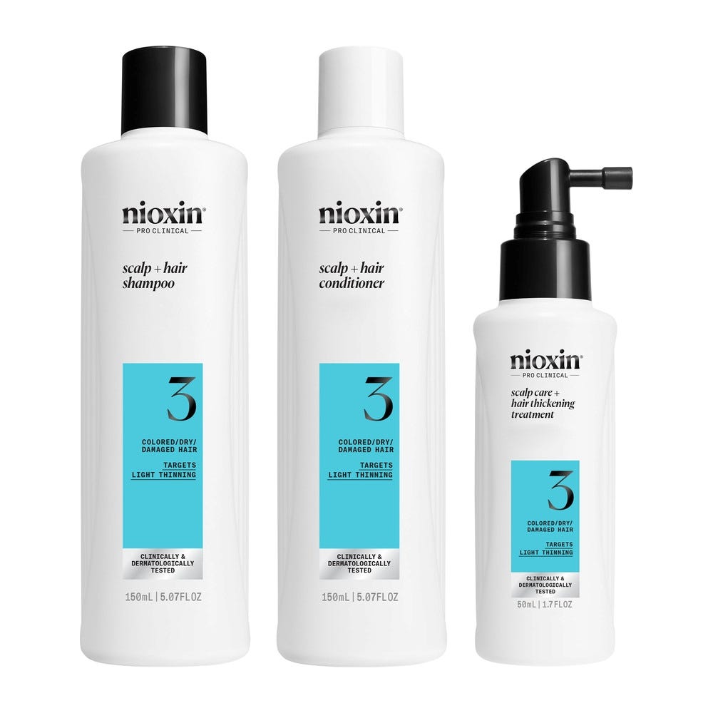 Nioxin Scalp + Hair Thickening System 3 Mini Set