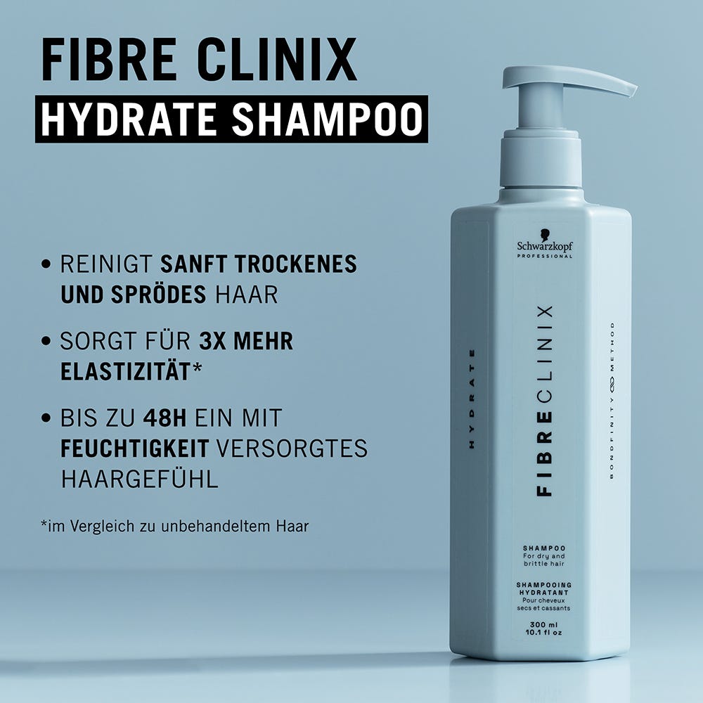Schwarzkopf Fibre Clinix Hydrate Shampoo 300 ml