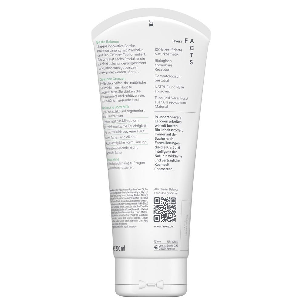 Lavera Barrier Balance Body Milk 200 ml