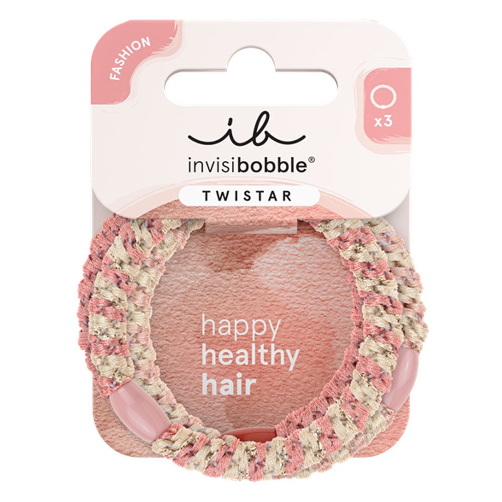 Invisibobble TWISTAR Blush Braids 3 Stück