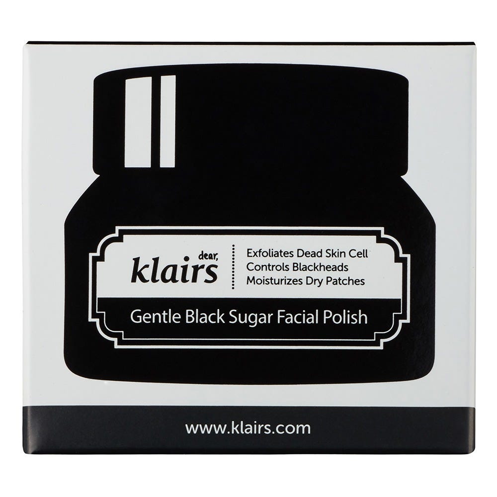 Dear, Klairs Gentle Black Sugar Facial Polish 110 g