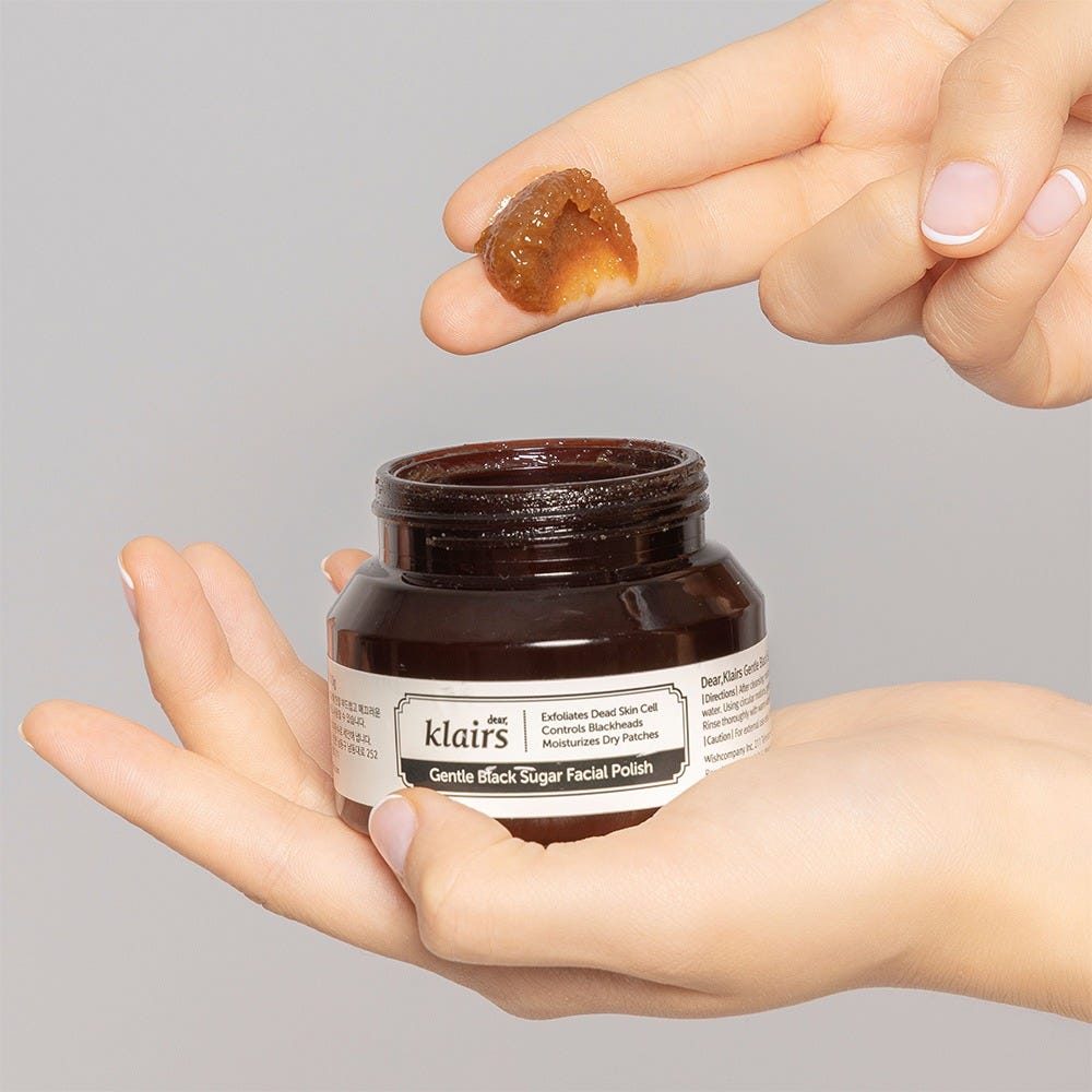 Dear, Klairs Gentle Black Sugar Facial Polish 110 g