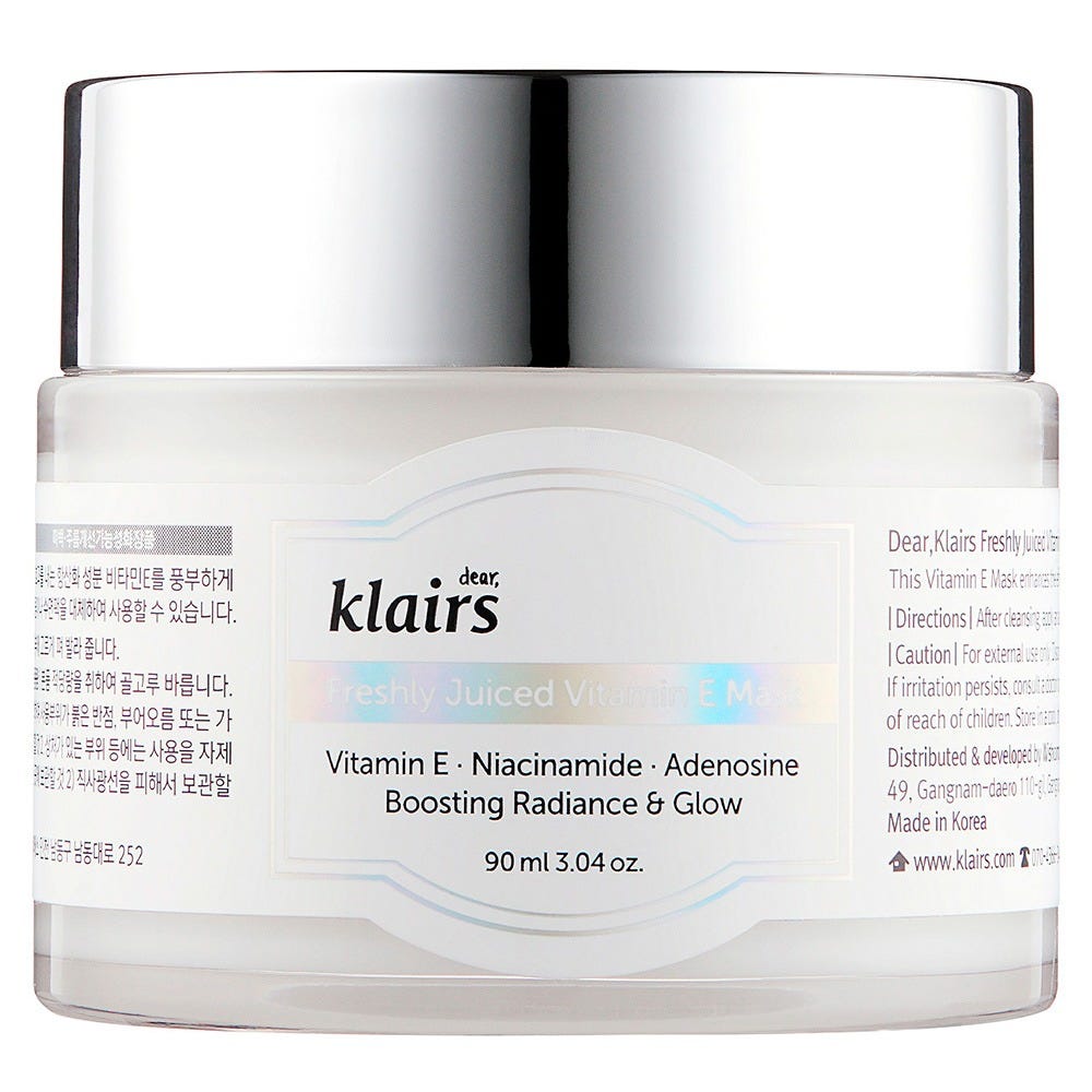 Dear, Klairs Freshly Juiced Vitamin E Mask 90 ml