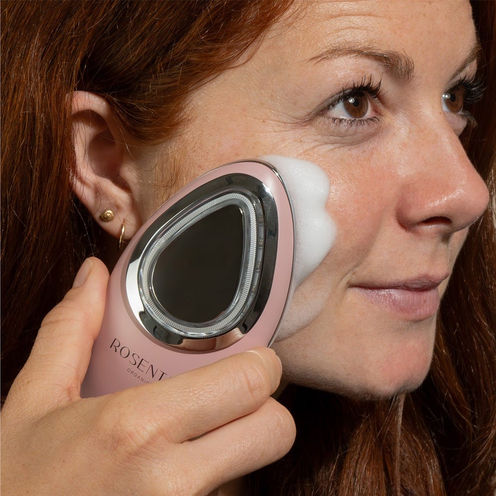 Rosental Organics EMS Cleansing Brush with Light Therapy