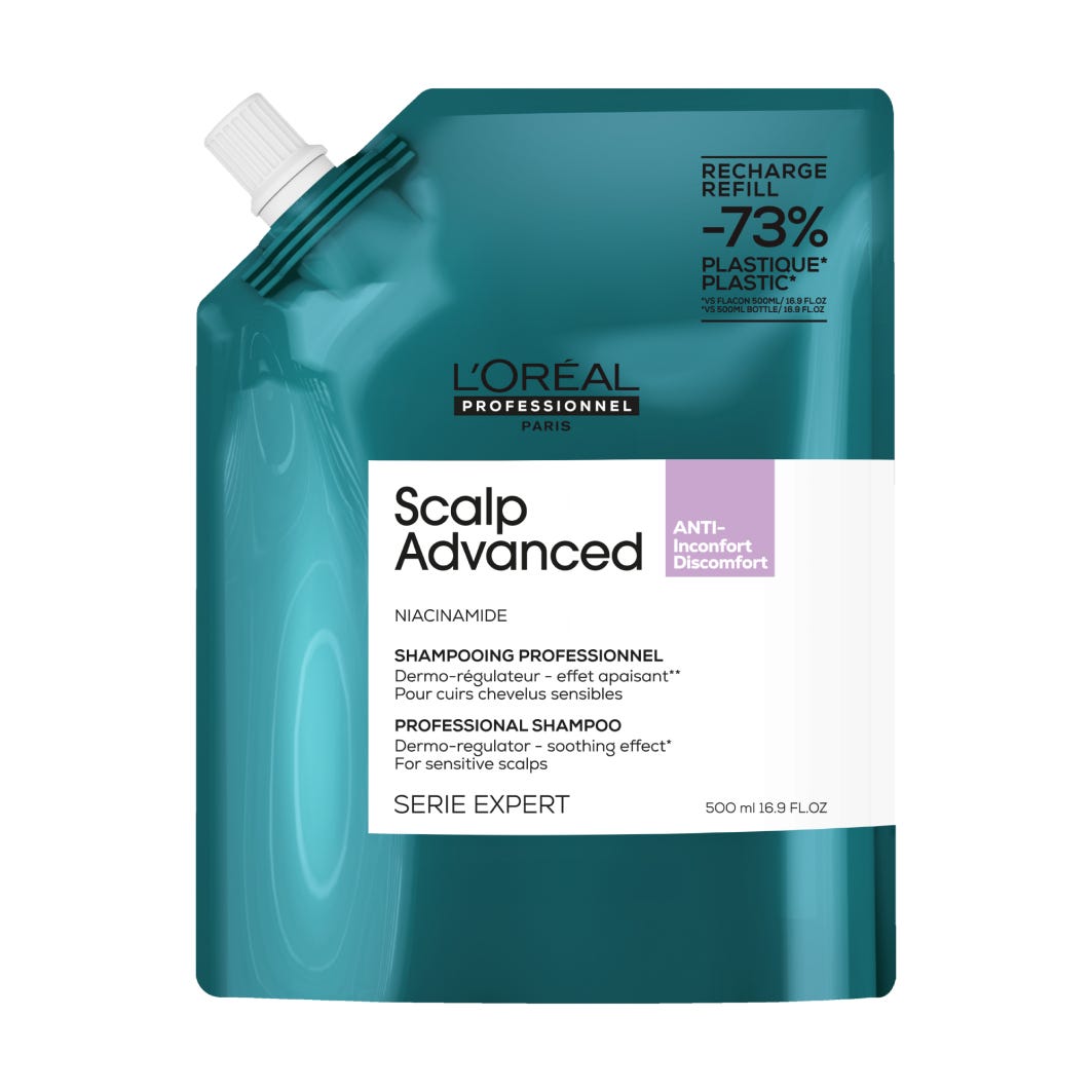 L'Oréal Professionnel Paris Série Expert Scalp Advanced Anti-Discomfort Dermo-Regulator Shampoo Refill 500 ml