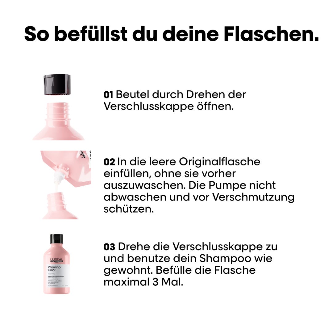 L'Oréal Professionnel ParisSerie Expert Vitamino Color Shampoo Refill 500 ml