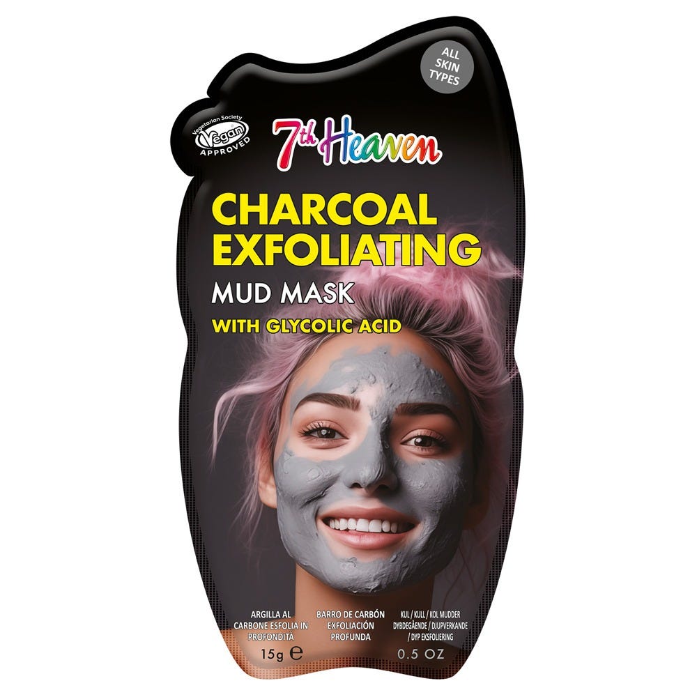 7th Heaven Charcoal Mud with Glycolic Acid 15 g