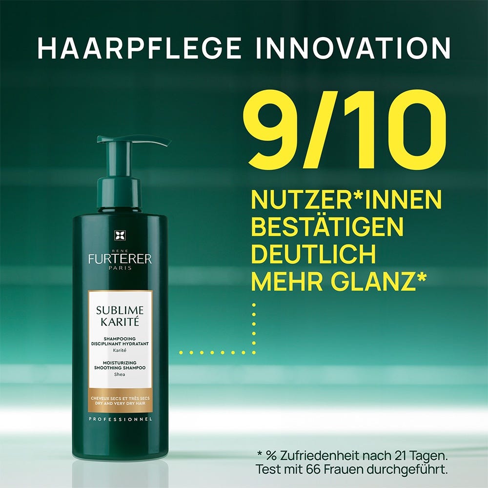 René Furterer Sublime Karité Feuchtigkeitsspendendes Bändigendes Shampoo 500 ml