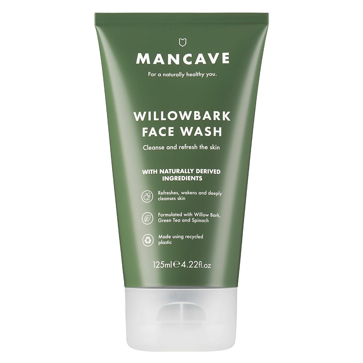 ManCave Willowbark Face Wash 125 ml