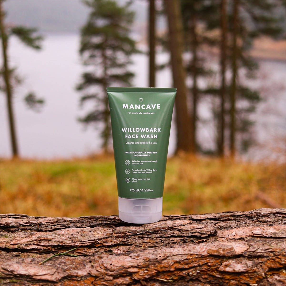 ManCave Willowbark Face Wash 125 ml