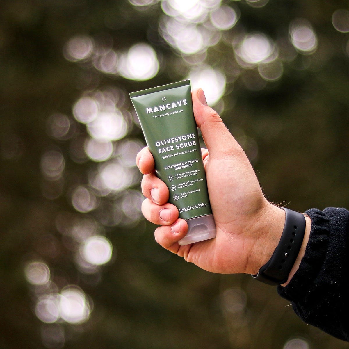 ManCave Olivestone Face Scrub 100 ml