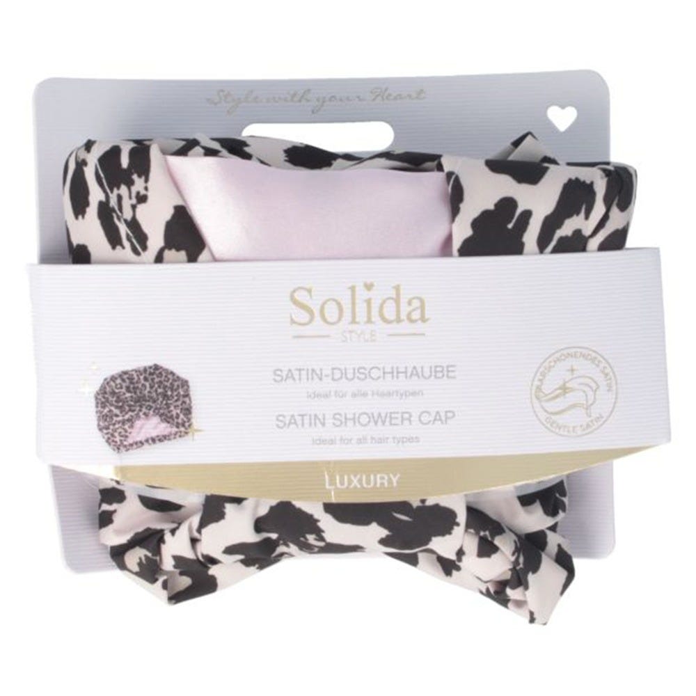 Solida Satin Duschhaube Leo