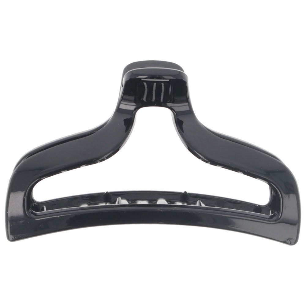 Solida Haarklammer 9,5 cm schwarz shiny