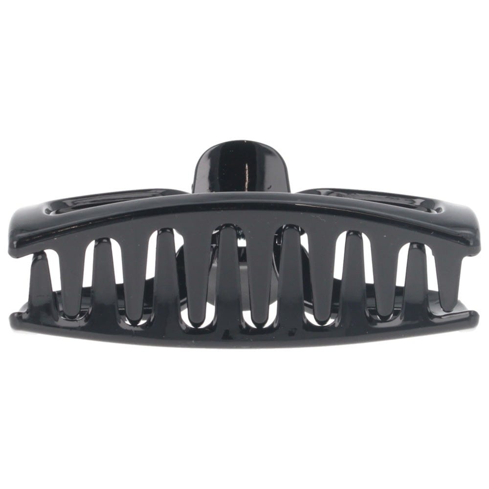 Solida Haarklammer 9,5 cm schwarz shiny