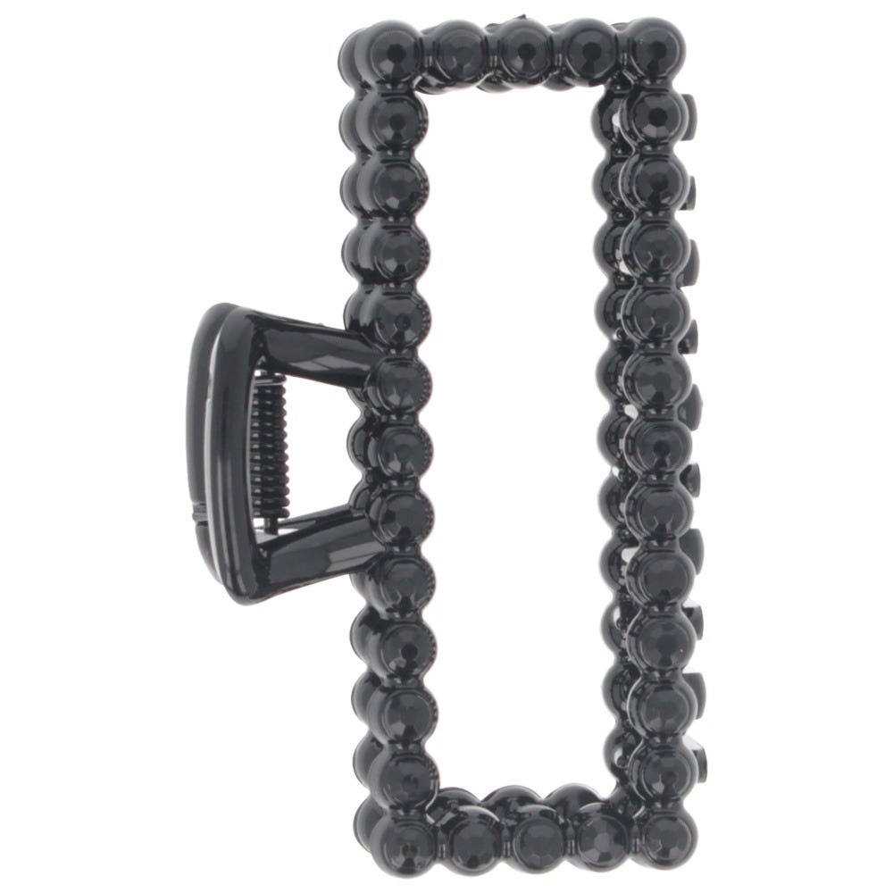 Solida Haarklammer schwarz Strass