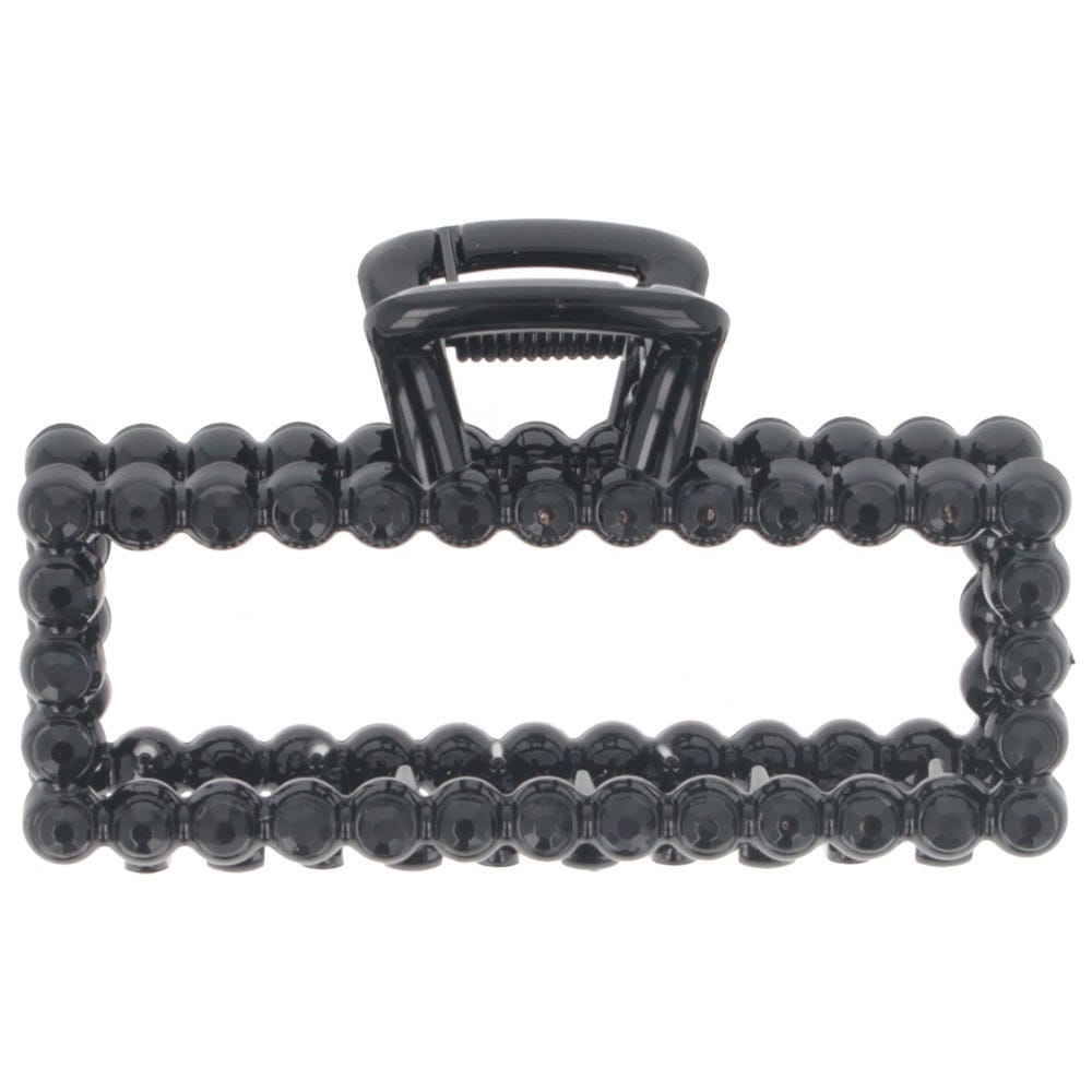 Solida Haarklammer schwarz Strass