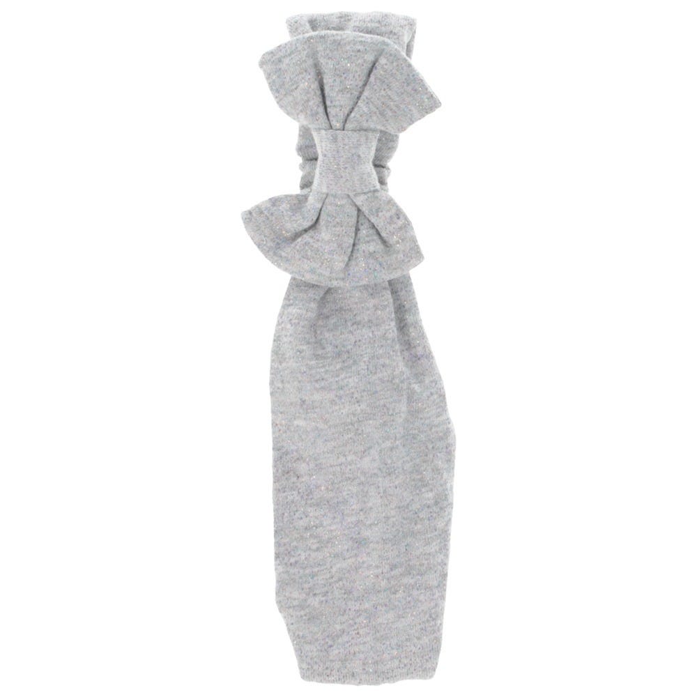 Solida Haarband grau mit Schleife Kids