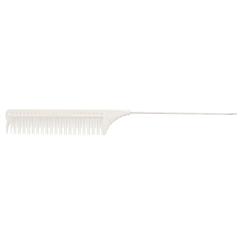 JRL Professional Teasing Comb 8.8" white