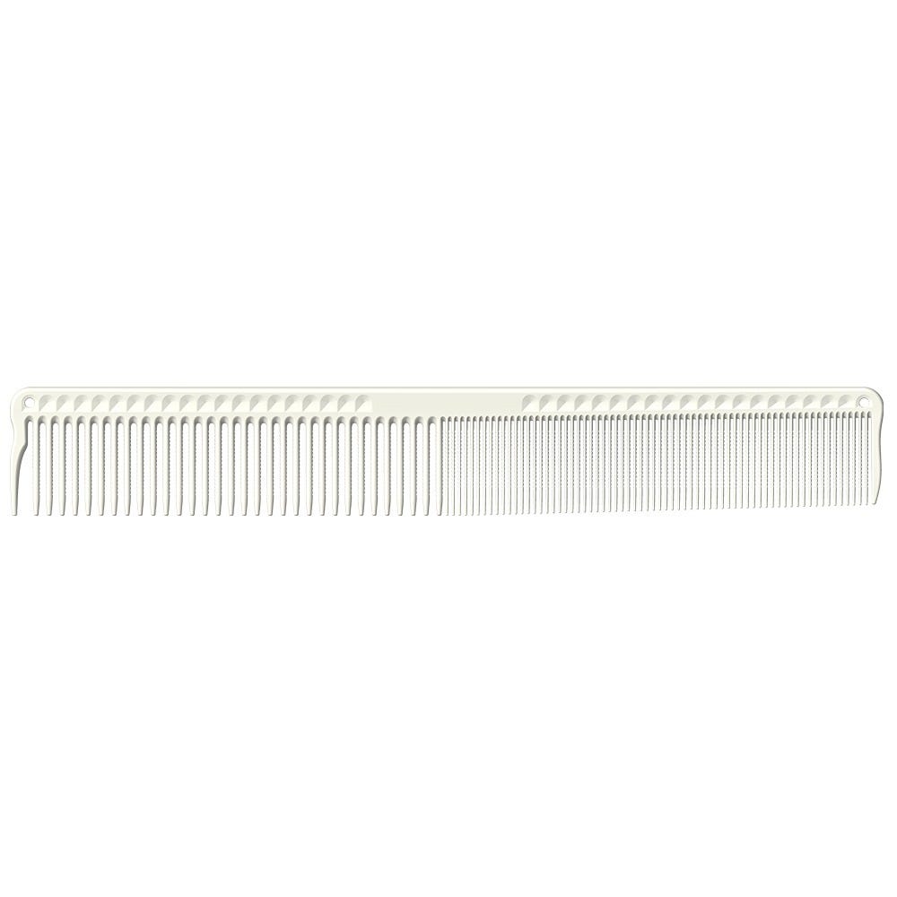 JRL Professional Fine Cutting Comb 7.4" white
