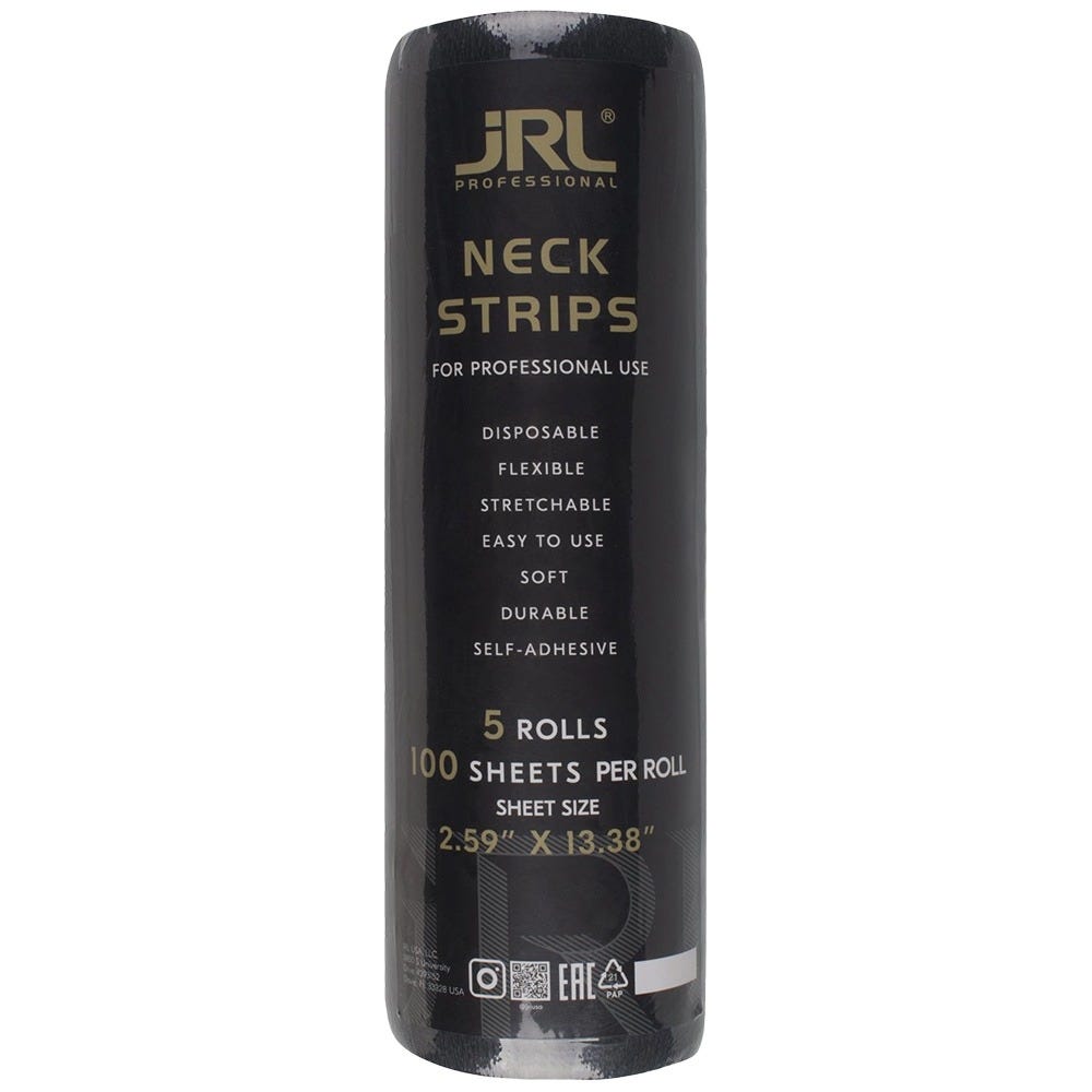 JRL Professional Neck Strips black 100 Blatt