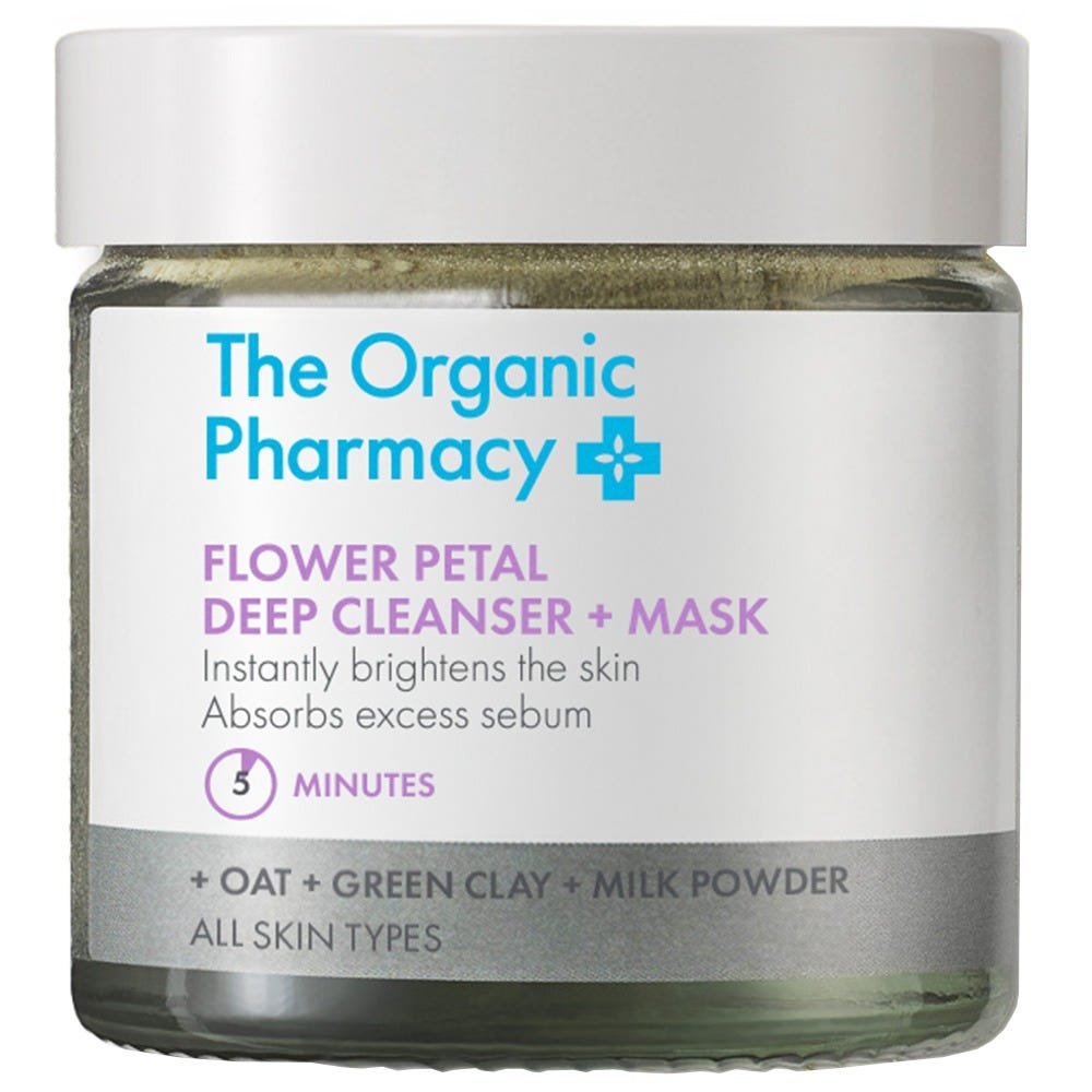 The Organic Pharmacy Flower Petal Deep Cleanser & Mask 40 g