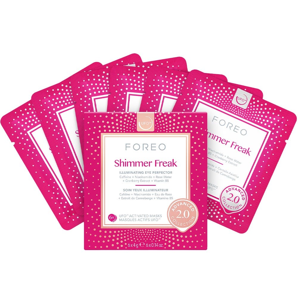FOREO Sweden UFO Mask Shimmer Freak 2.0 6 Stück