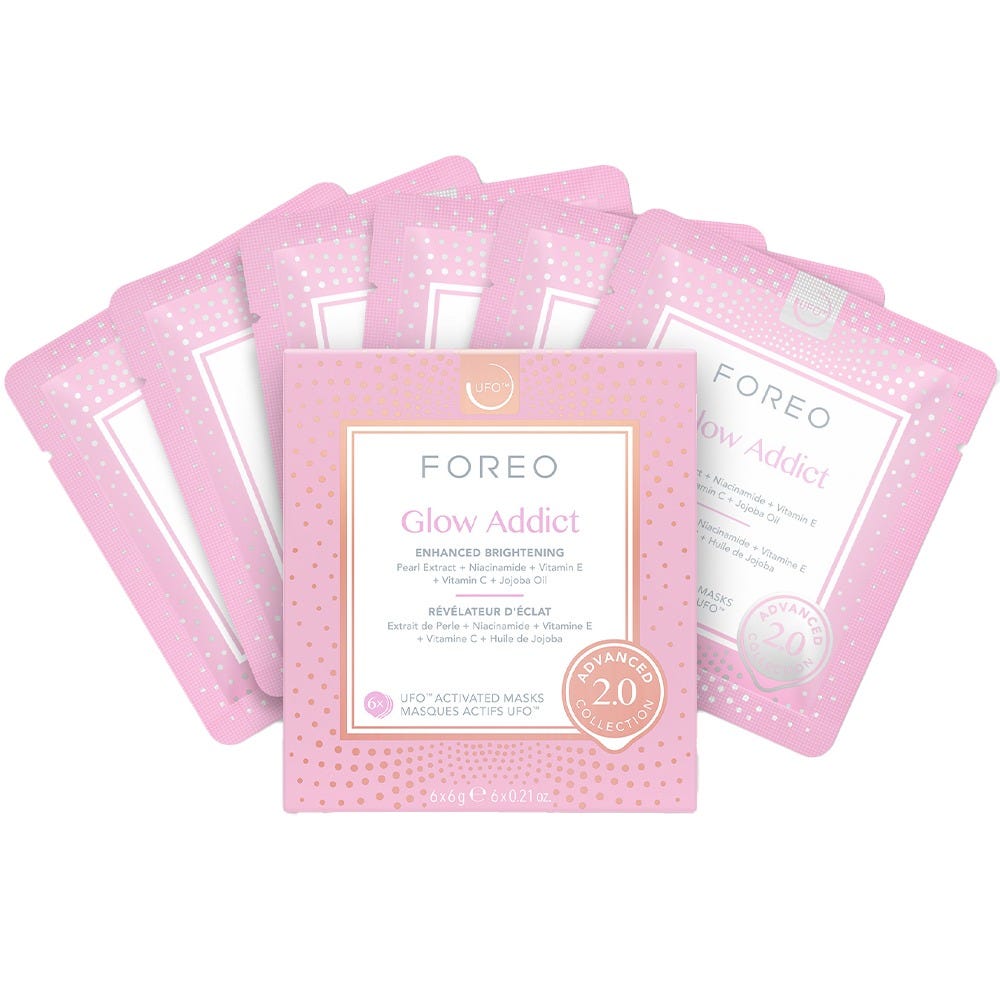 FOREO Sweden UFO Mask Glow Addict 2.0 6 Stück