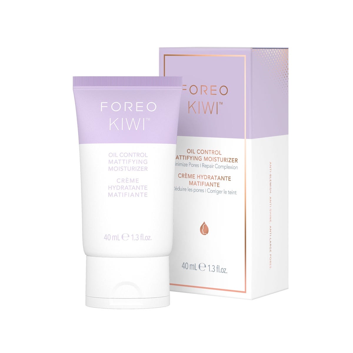 FOREO Sweden KIWI Oil Control Mattifying Moisturizer 40 ml
