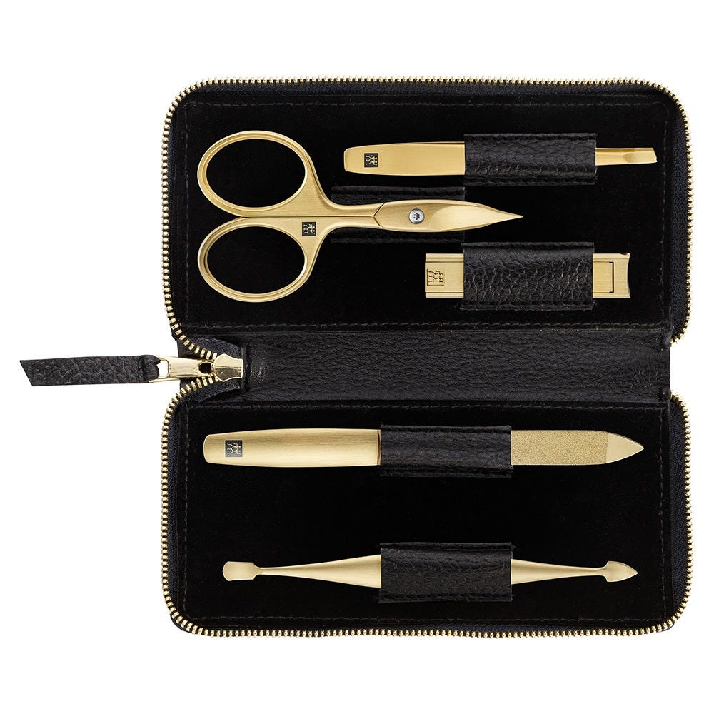 Zwilling Premium Maniküre Set 5-teilig in Schwarz
