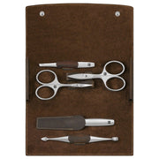 Zwilling Premium Maniküre Set 5-teilig in Braun