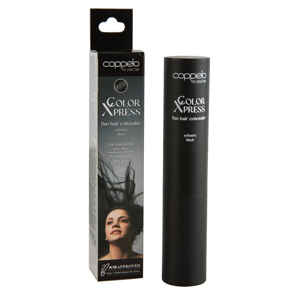 Coppelo Duo Hair Concealer Schwarz