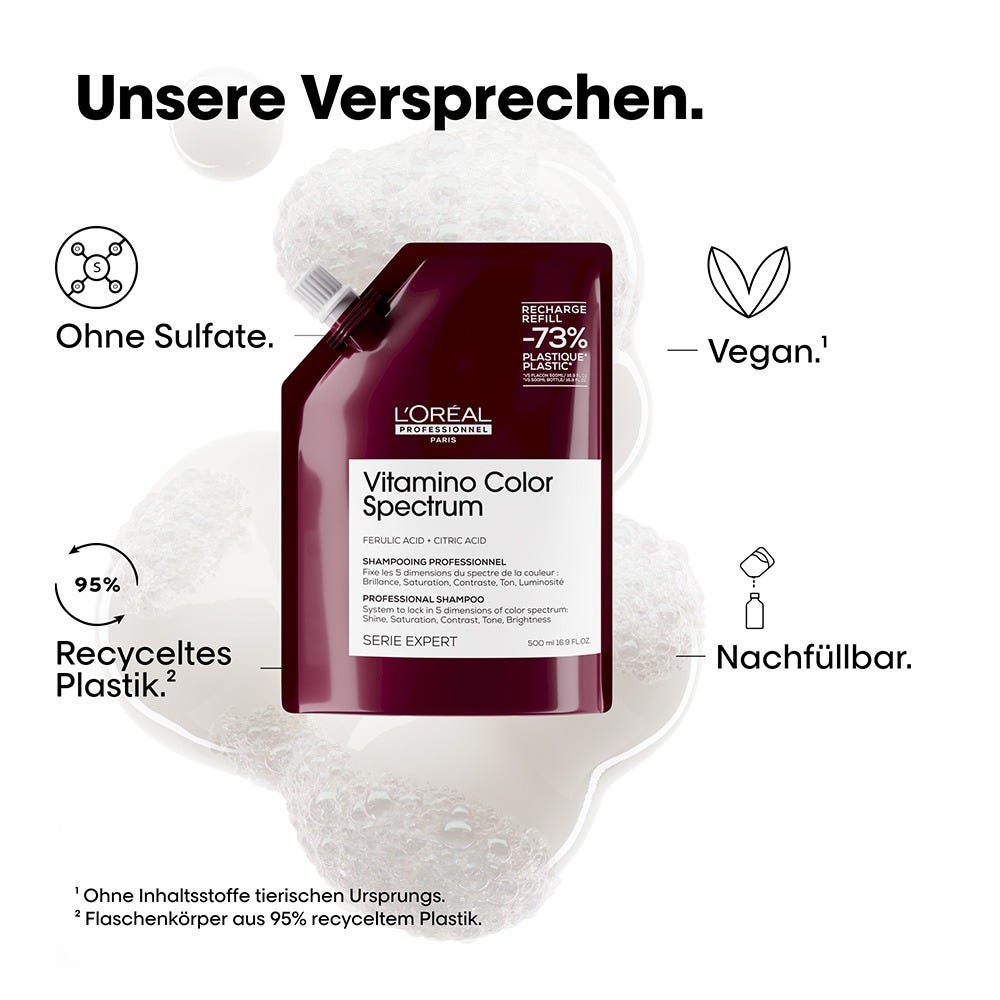 L'Oréal Professionnel Paris Serie Expert Vitamino Color Spectrum Shampoo Refill 500 ml