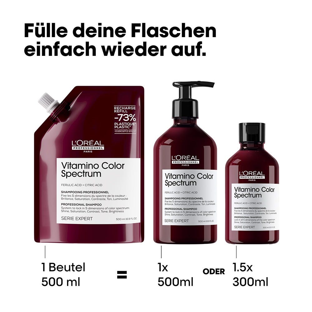 L'Oréal Professionnel Paris Serie Expert Vitamino Color Spectrum Shampoo Refill 500 ml