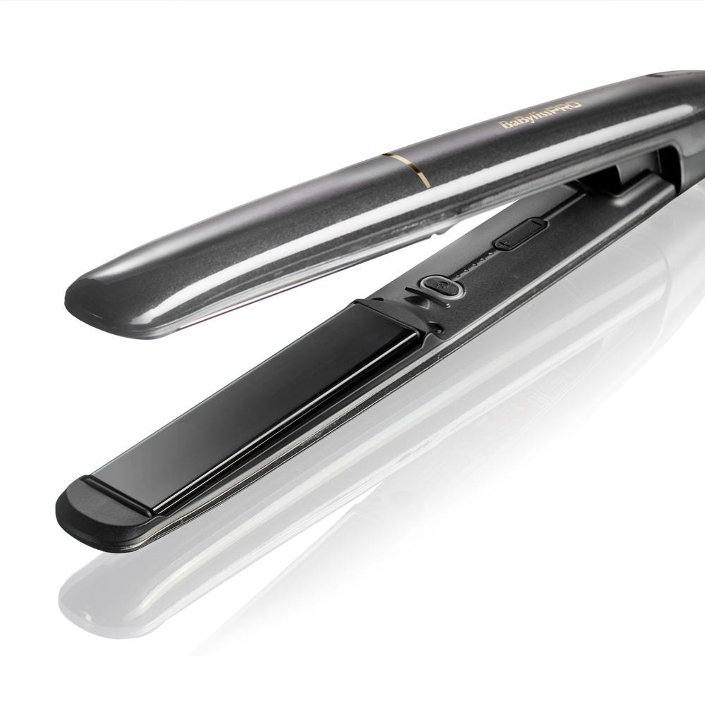 BabylissPRO Grey & Gold Italian Straightener