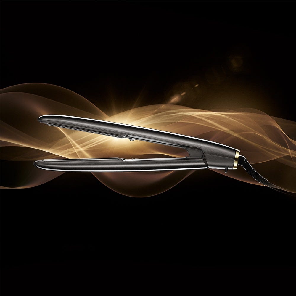 BaBylissPRO Grey & Gold Italian Straightener