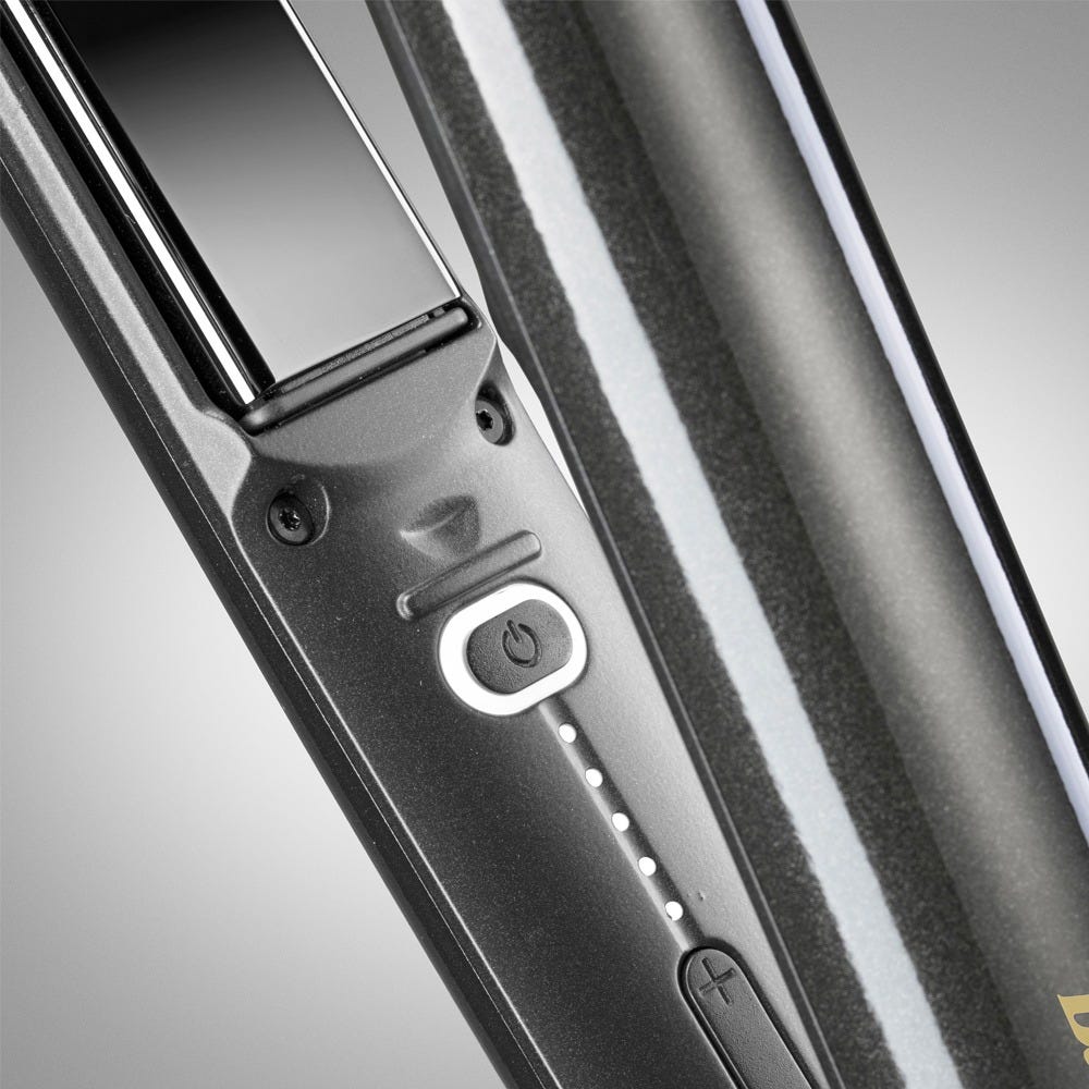 BaBylissPRO Grey & Gold Italian Straightener