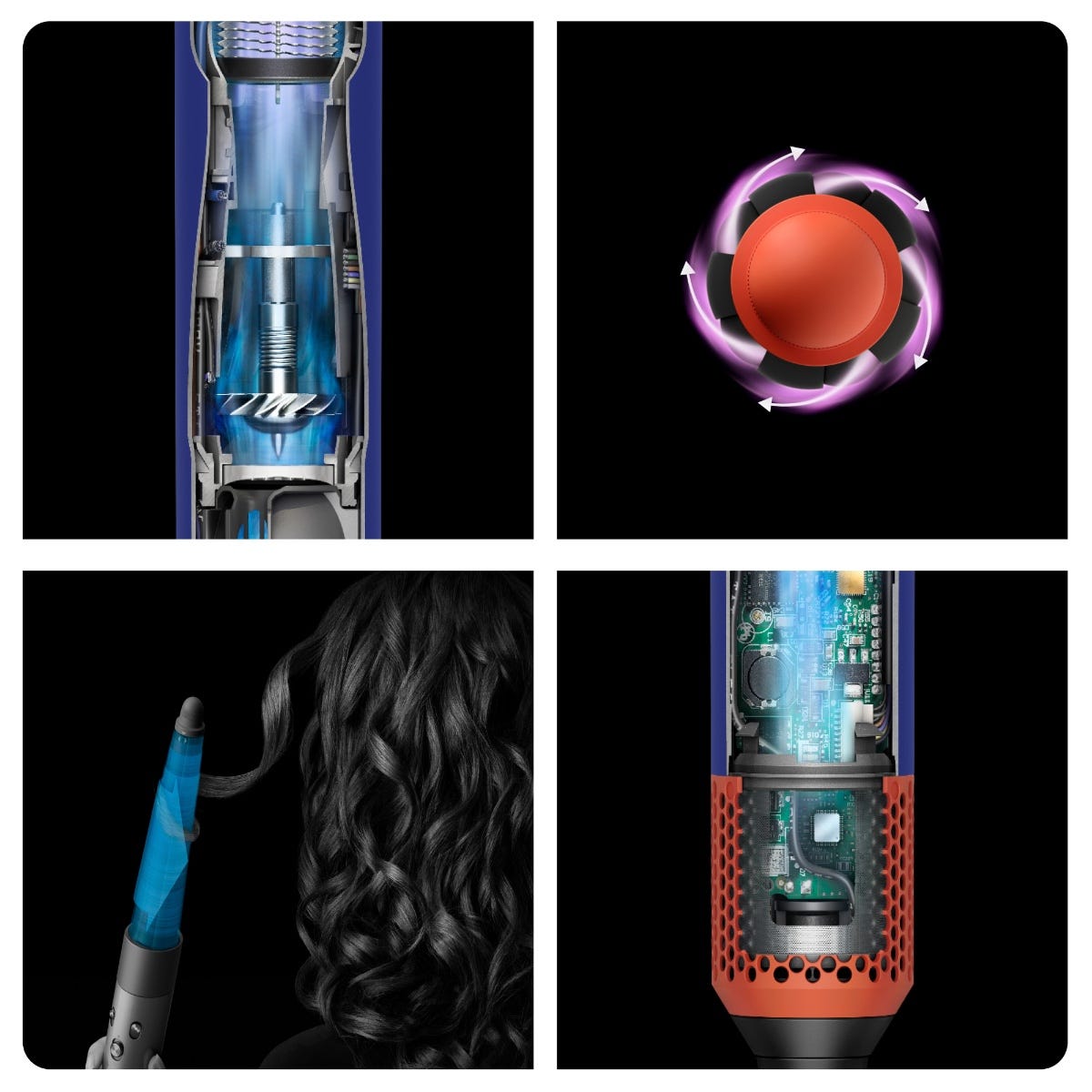 Dyson Airwarp I.D Multi Haarstyler Samtrot/Gold