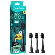 Happybrush Aufsteckbürsten V3+ (AllBlack) 3 Stück