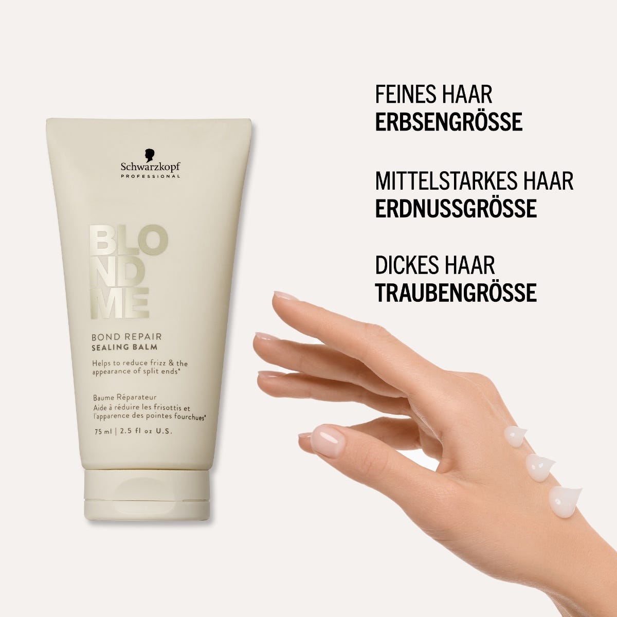 Schwarzkopf Blondme Essentials Sealing Balm 75 ml