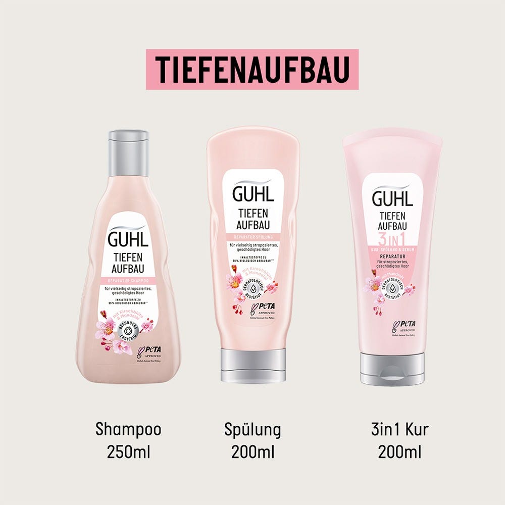 Guhl Tiefenaufbau 3 in 1 Kur 200 ml