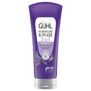Guhl Silberglanz & Pflege 2 in 1 Anti-Gelbstich Kur 200 ml