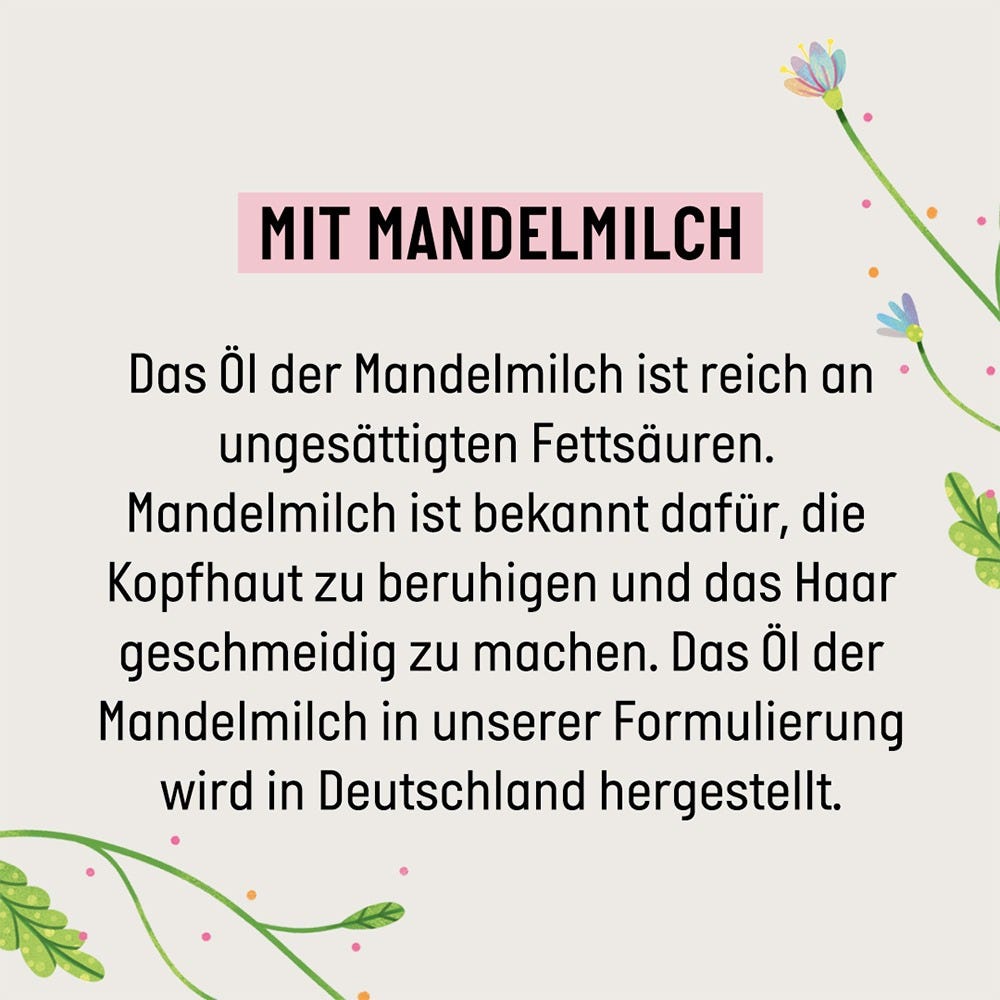 Guhl Kids 3 in 1 Shampoo, Spülung & Duschgel Mandelmilch 250 ml