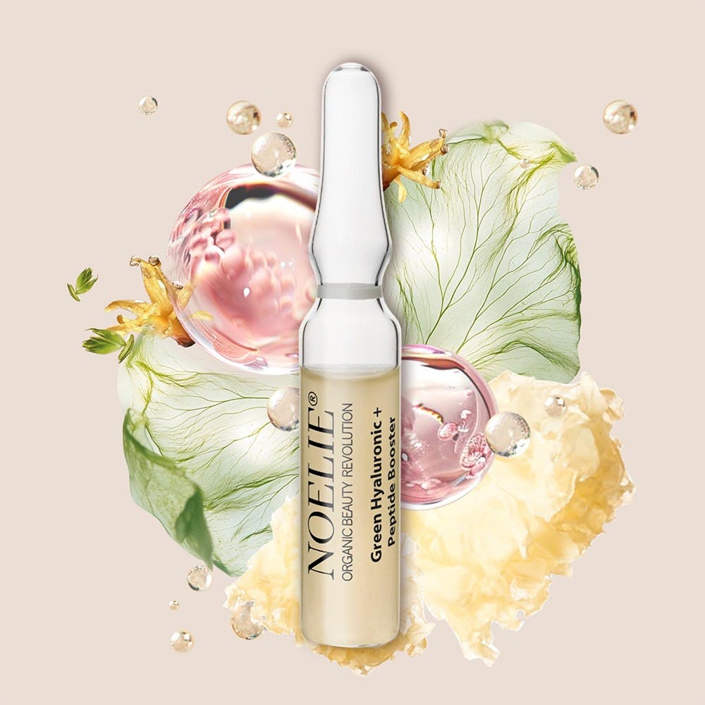 NOELIE Green Hyaluronic + Peptide Booster 7 Stück